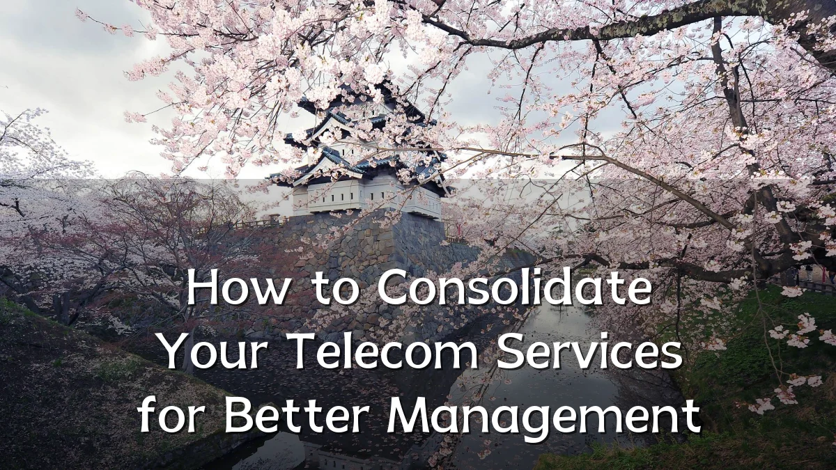 How to Consolidate Your Telecom Services for Better Management