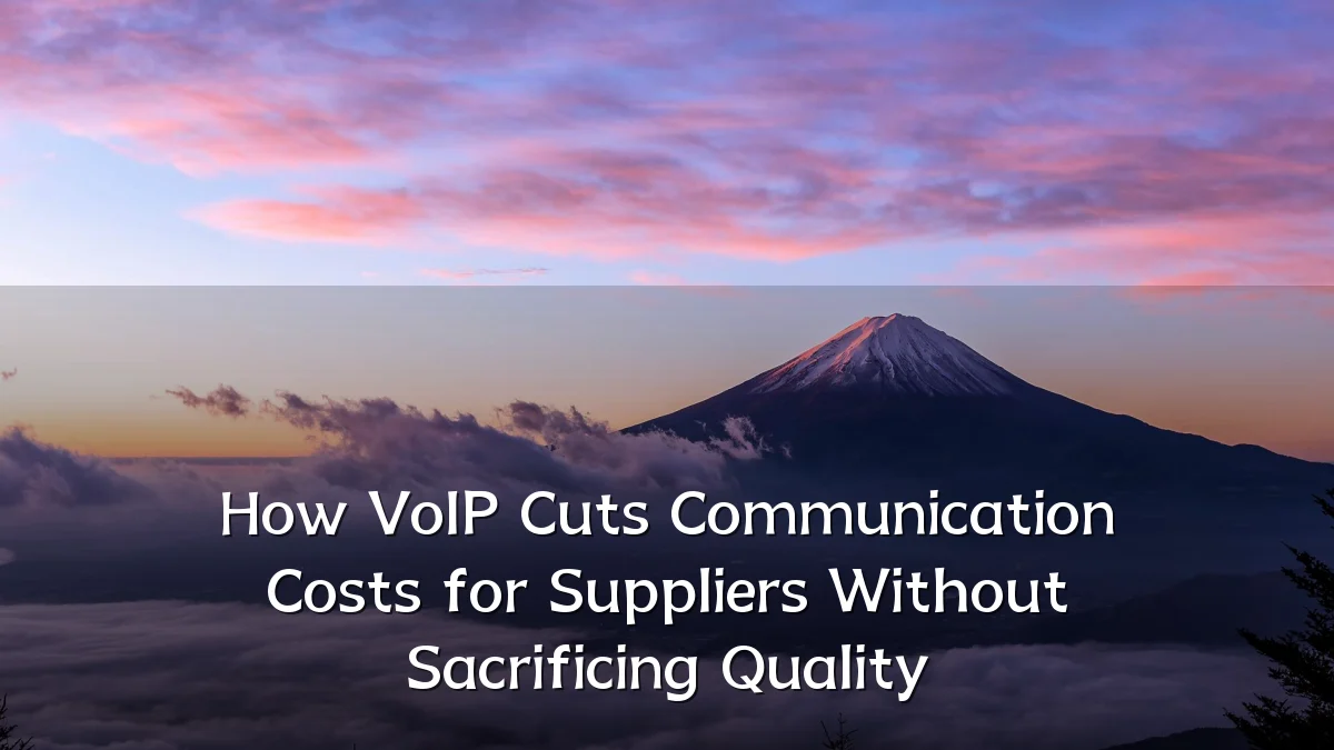 How VoIP Cuts Communication Costs for Suppliers Without Sacrificing Quality
