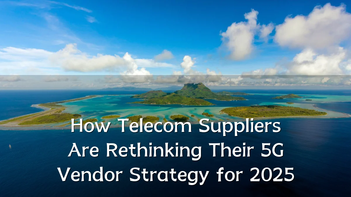 How Telecom Suppliers Are Rethinking Their 5G Vendor Strategy for 2025