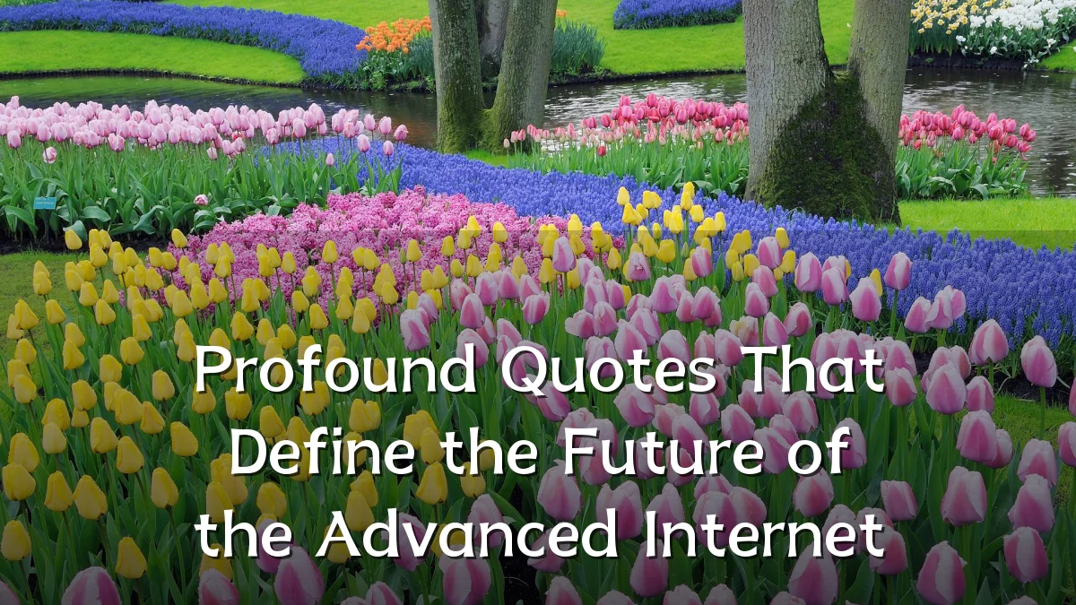 Profound Quotes That Define the Future of the Advanced Internet